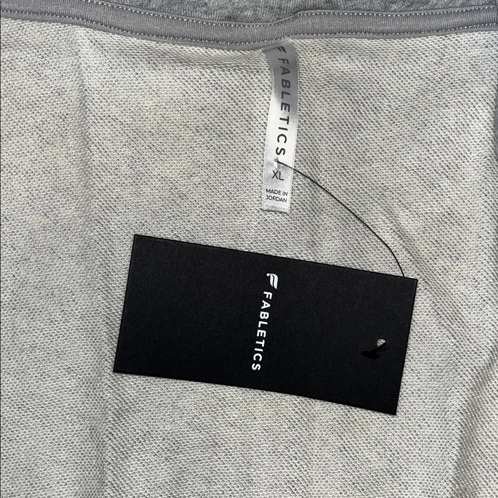 NWT Fabletics Oversize Cropped Full Zip Hoodie - Picture 10 of 13